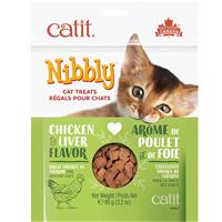 Catit Nibbly Cat Treats Chicken &amp; Liver Formula 3.2 oz. I016424