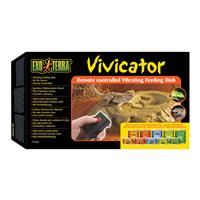 Exo Terra Vivicator Remote Controlled Vibrating Feeding Dish  I016426