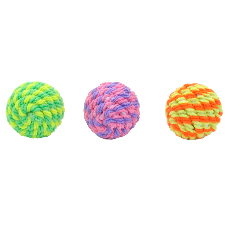 Coastal Plastic Ball Cat Toy 1.75 in CareALot Pet Supply