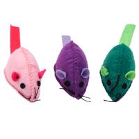 Coastal Felt Mice Cat Toy 5.25 in I016449