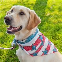 Americana Denim Pet Triangle  I016642