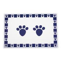 PetRageous Pet Paws Placemat Cobalt Blue I016740