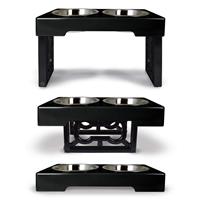 OurPets Barking Bistro Adjustable Feeder  I016879
