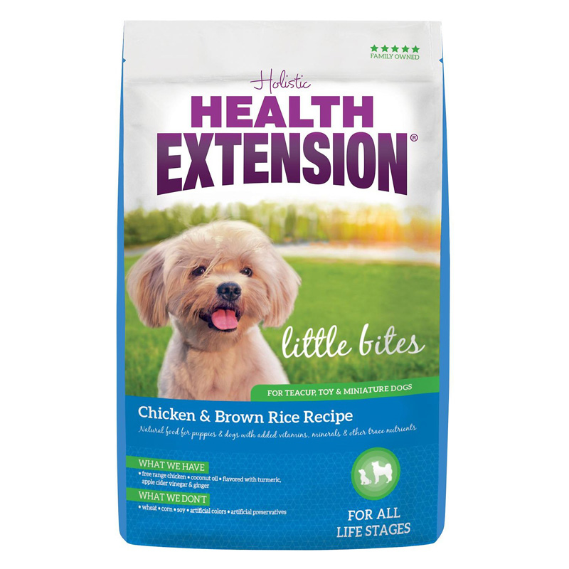 Holistic Health Extension Little Bites Chicken &amp; Brown Rice Recipe Dog Food  I016951b