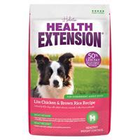 Health Extension Lite Chicken &amp; Brown Rice Recipe Dog Food  I016955b