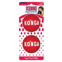 KONG Signature Ball Large 2 pk I017202