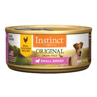Instinct Original Real Chicken Recipe Small Breed Can Food  I017289
