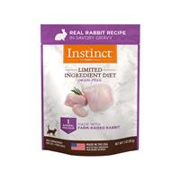 Nature’s Variety Instinct Limited Ingredient Diet Real Rabbit in Savory Gravy for Cats 3 oz I017290