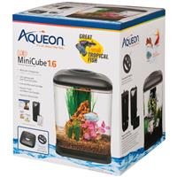 Aqueon LED MiniCube Desktop Aquarium Kit 1.6 gal I017357