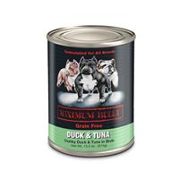 Maximum Bully Grain Free Duck &amp; Tuna Canned Dog Food 13.2 oz. I017736