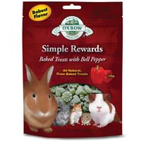 Oxbow Simple Rewards Baked Treats with Bell Pepper 2 oz  I017829