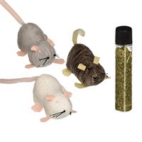 Petlinks Lil’ Creepers Refillable Catnip Toy 3 ct  I018165