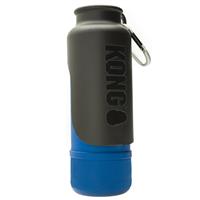 KONG H2O Stainless Steel Insulated Dog Water Bottle Blue 25 oz. I018209