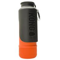 KONG H2O Stainless Steel Insulated Dog Water Bottle Orange 25 oz. I018210