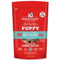 Stella &amp; Chewy&#39;s Perfectly Puppy Beef &amp; Salmon Freeze Dried Raw Dinner Patties 14 oz.  I018215