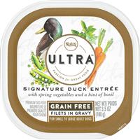 Nutro Ultra Signature Duck Entr&#233;e Filets in Gravy Adult Dog Food 3.5oz  I018403