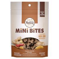 Nutro Mini Bites Peanut Flavor Dog Treats 4.5 oz. I018411
