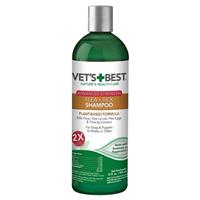 Vet’s + Best Advanced Strength Flea + Tick Shampoo for Dogs &amp; Puppies 12 oz  I018503