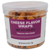 Triumph Cheese Flavor Wraps Dog Treats 40 oz I018535