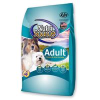 NutriSource Adult Chicken &amp; Rice Formula Dog Food  I018746b