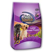 NutriSource Large Breed Puppy Chicken &amp; Rice Formula Dog Food  I018754b