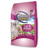 NutriSource Cat &amp; Kitten Chicken &amp; Rice Formula Cat Food  I018785b