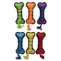 Multipet Tuff Enuff Cross-Ropes Bone  I018882