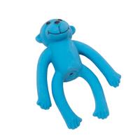 Coastal Lil&#39; Pals Blue Latex Monkey 4&quot;  I018952
