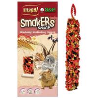 Vitapol Smakers Snack Strawberry Treat Sticks for Small Animals 2 pk I018992