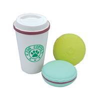 Coastal Li’l Pals Coffee Cup &amp; Two Cookies Dog Toy 3 ct I019082