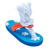 Coastal Li’l Pals Latex Flower Flip Flop Dog Toy 5 in  I019091
