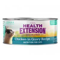 Health Extension Grain Free Chicken in Gravy Recipe Cat Food 2.8 oz I019205