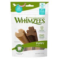 Whimzies Dental Treats for Medium to Large Breed Puppies 3+ months 14 ct I019289