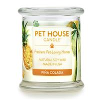 One Fur All Pet House Candle Jar Pina Colada 8.5 oz I019369