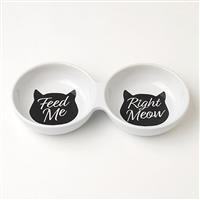 Petrageous Designs Meow Kitty Duo Diner  I019516