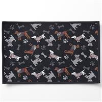 Petrageous Designs Tossed Dogs Tapestry Mat 19 in x 13 in  I019519