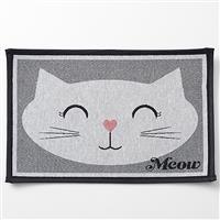 Petrageous Designs Sleepy Kitty Tapestry Mat 19 in x 13 in  I019520