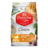 Chicken Soup for the Soul Classic Weight &amp; Mature Care Dry Cat Food Chicken &amp; Brown Rice Recipe I019545b