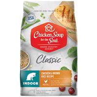 Chicken Soup for the Soul Classic Indoor Chicken &amp; Brown Rice Recipe Cat Food 4.5 lbs  I019630b