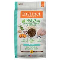 Instinct Be Natural Real Chicken &amp; Brown Rice Recipe for Puppies Dog Food  I019685