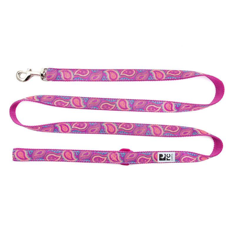 RC Pet Products Dog Leash 3//4-Inch by 6 Feet Tan Tartan