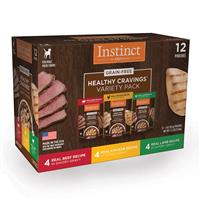 Instinct Healthy Cravings Variety Pack for Dogs 12 ct 3 oz I019985