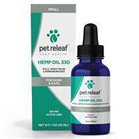 Pet Releaf Hemp Oil 330 Full Spectrum Cannabinoids 100mg I019997