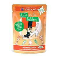 WERUVA The Breakfast Cat Chicken &amp; Pumpkin Dinner Pate Cat Food 3 oz  I020028