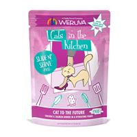 WERUVA Cat to The Future Chicken &amp; Salmon Dinner Pate Cat Food 3 oz  I020029