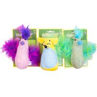 Multipet Fatty Feathery Prey Mouse/Bird Cat Toy I020131