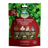 Oxbow Simple Rewards Baked Treats with Peppermint 3 oz. I020182