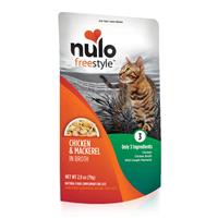 Nulo Freestyle Chicken &amp; Mackerel in Broth Natural Food Complement for Cats I020224