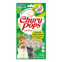 Inaba Churu Pops Cat Treat Tuna with Chicken Recipe 4 Pack I020234