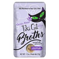 Tiki Cat Grain Free Broths with Chicken &amp; Duck Pouch 1.3 oz I020267